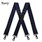 Black Hook Buckle Suspender